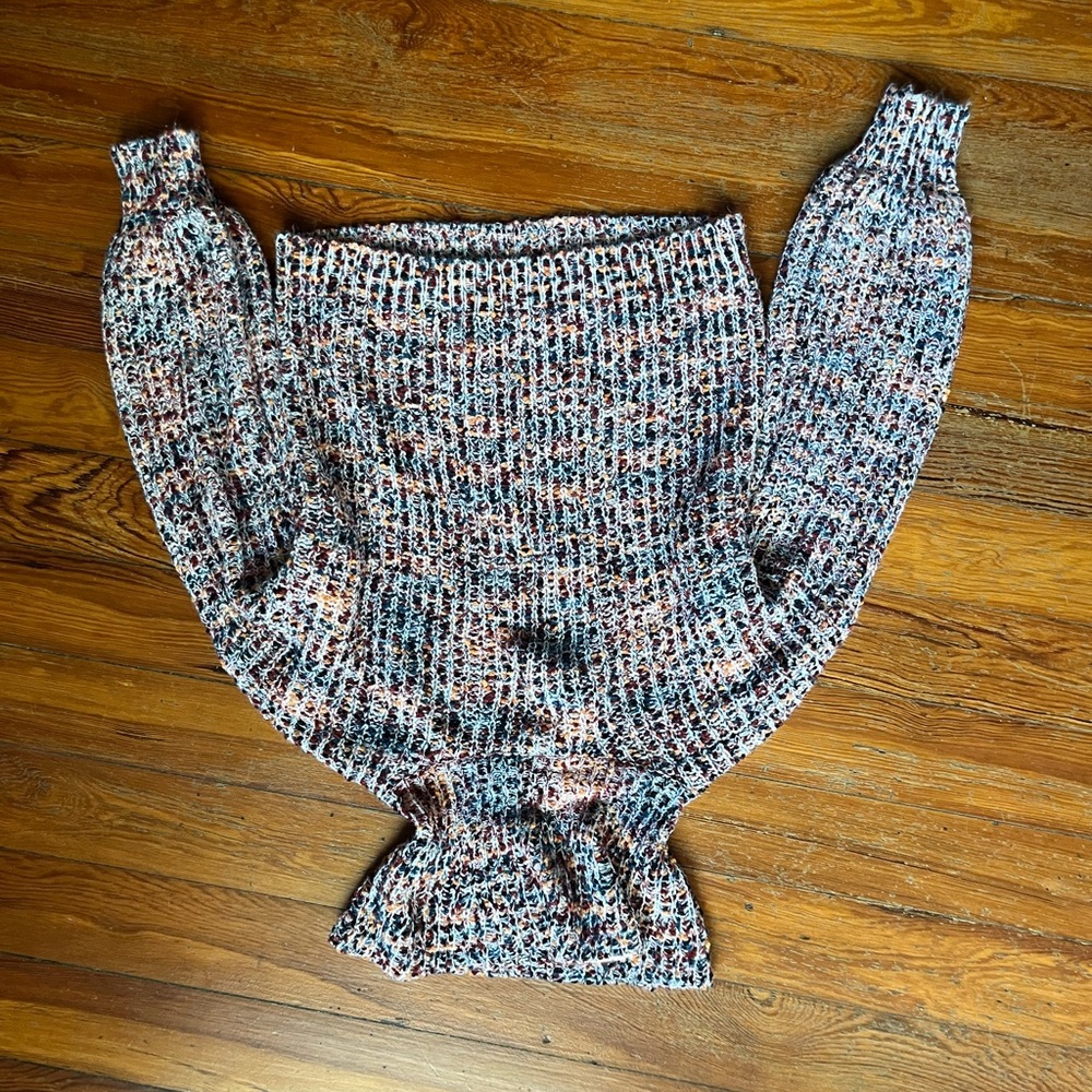 Girls cowl neck sweater
